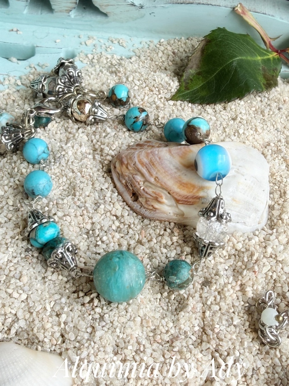 Turquoise Beaded Bracelet - Turquoise